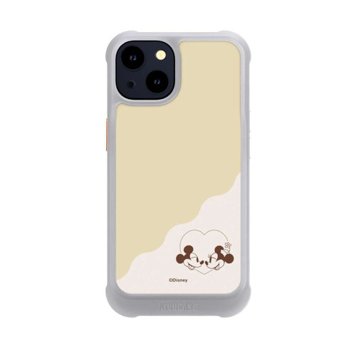 Apple iPhone 14 NIVOmax Mickey and Minnie Love Heart Beige