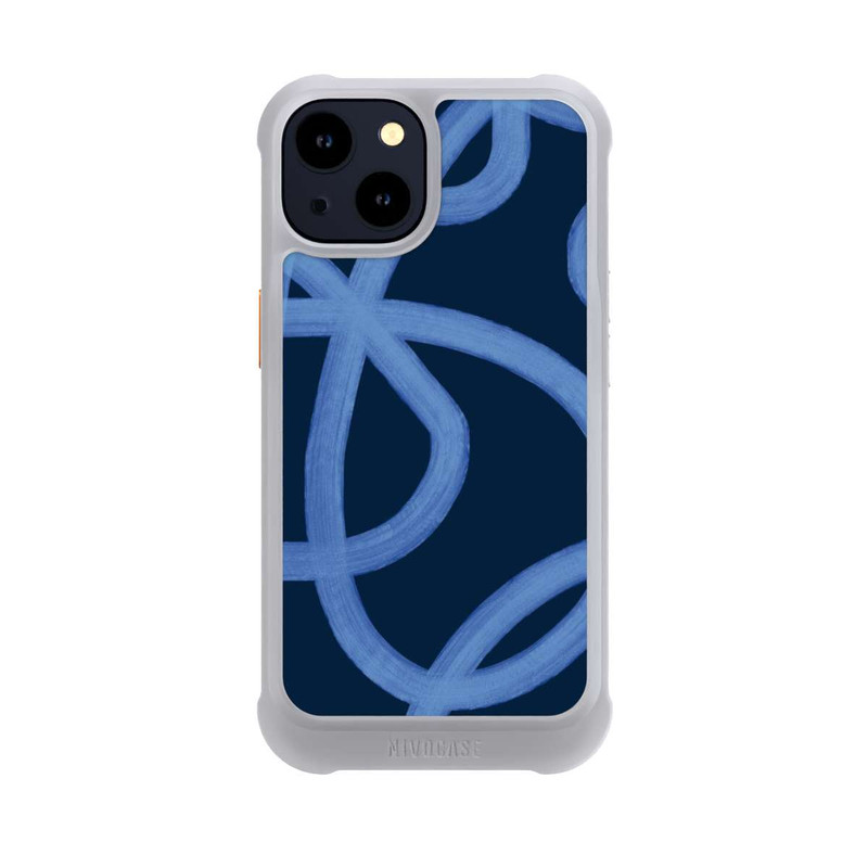 iPhone 14 NIVOmax Laced Up Tones of Blue