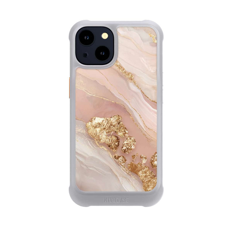 iPhone 14 NIVOmax Eleganz Gold Marmor