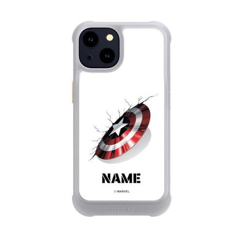Apple iPhone 14 NIVOmax Captain America Shield Personalisierbar