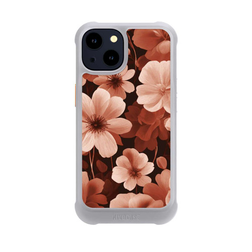 Apple iPhone 14 NIVOmax Rote Negativblumen mit KI