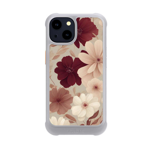 Apple iPhone 14 NIVOmax Romantische Pastellblumen mit KI