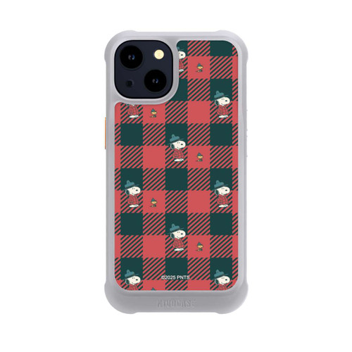 Apple iPhone 14 NIVOmax Peanuts Red Tartan Pattern