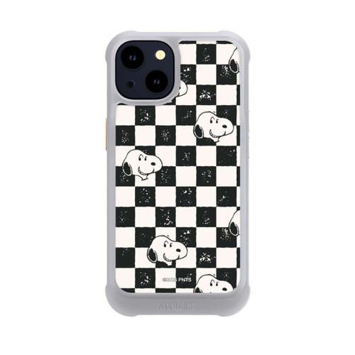 Apple iPhone 14 NIVOmax Snoopy Heads Checked Pattern