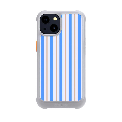 Apple iPhone 14 NIVOmax Stripes Blue Beige