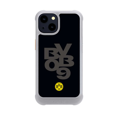 Apple iPhone 14 NIVOmax BVB09 Grau Schwarz