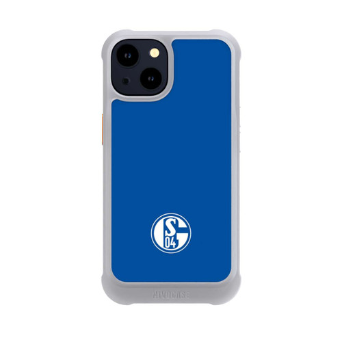 Apple iPhone 14 NIVOmax FC Schalke 04 Logo Blau
