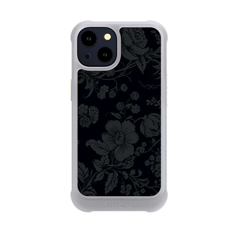 iPhone 14 NIVOmax Fleur Foncée Look Vintage