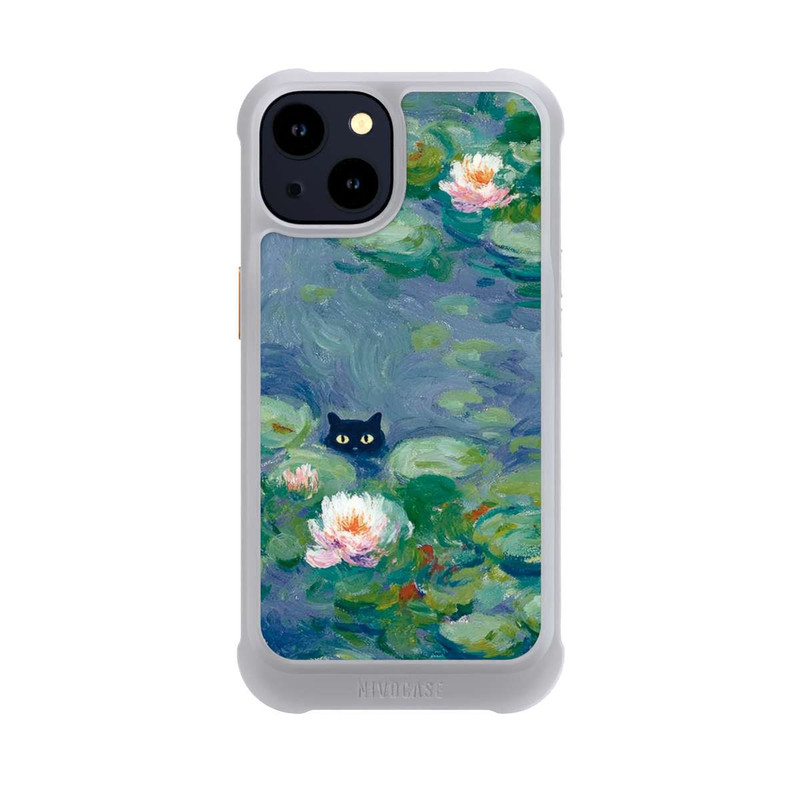 iPhone 14 NIVOmax Chat dans l'Étang Peinture