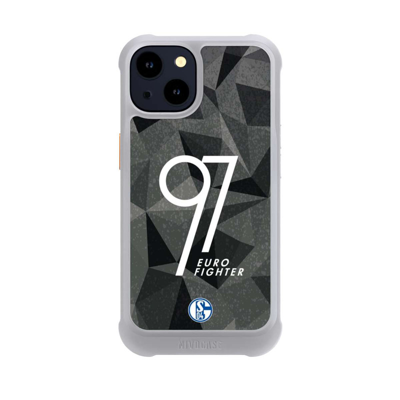 iPhone 14 NIVOmax S04 Eurofighter 97 grau