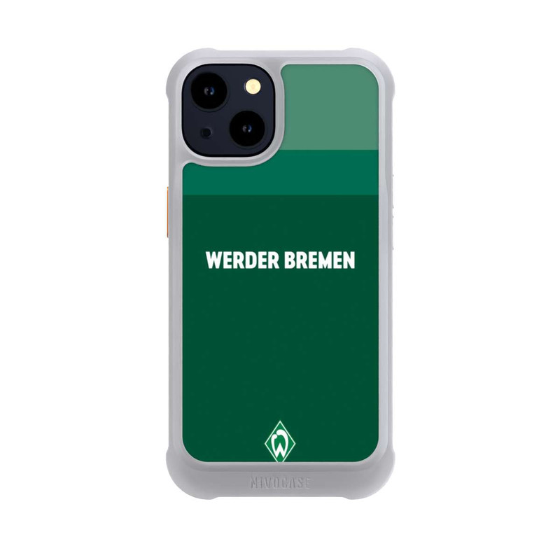iPhone 14 NIVOmax Werder Bremen Schriftzug Raute