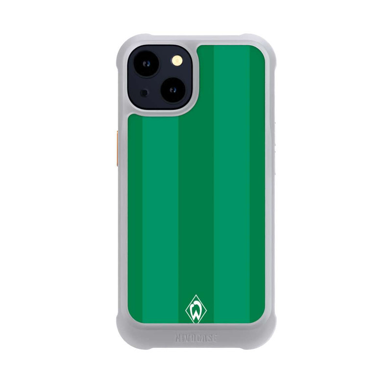 iPhone 14 NIVOmax Werder Bremen Grün gestreift