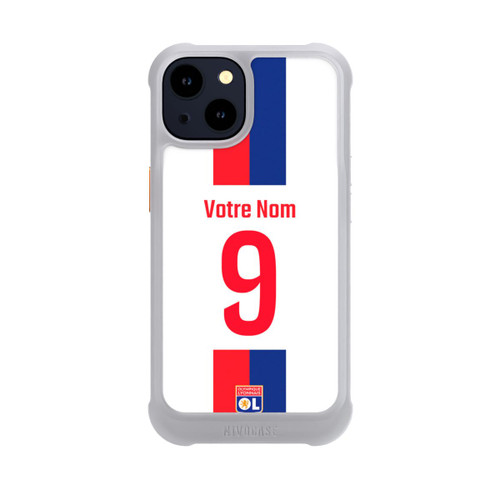 Apple iPhone 14 NIVOmax Olympique Lyonnais Trikot Personalisierbar
