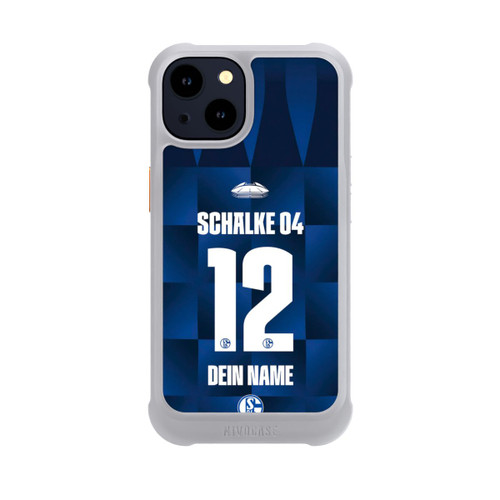 Apple iPhone 14 NIVOmax Schalke 04 Trikot Personalisierbar 26-27