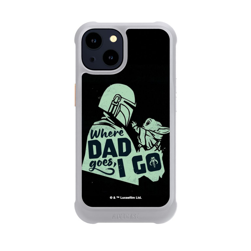 iPhone 14 NIVOmax Grogu - Where dad goes,I go