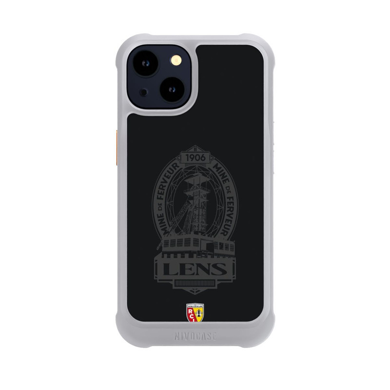 iPhone 14 NIVOmax RC Lens Mine de Ferveur Emblème noir