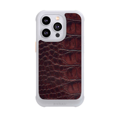 Apple iPhone 14 Pro NIVOmax Kroco Dunkelbraun