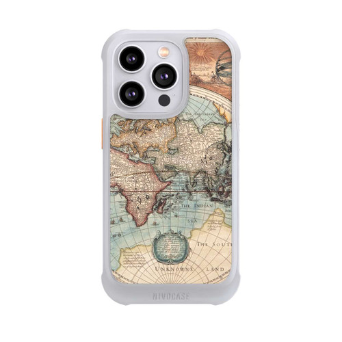 Apple iPhone 14 Pro NIVOmax Vintage Weltkarte