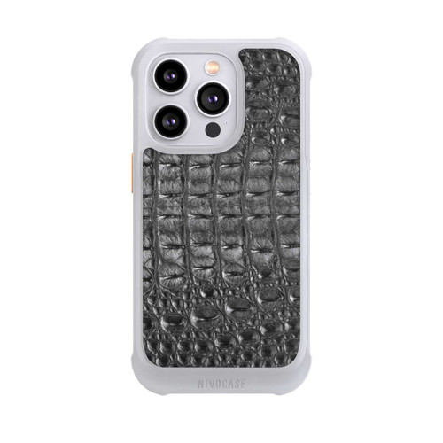 Apple iPhone 14 Pro NIVOmax Croco Noir