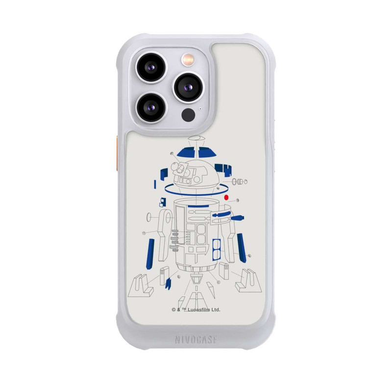 iPhone 14 Pro NIVOmax R2D2 Explosionszeichung - StarWars 8