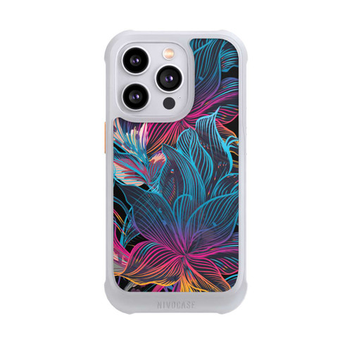 Apple iPhone 14 Pro NIVOmax Le pouvoir des fleurs néon