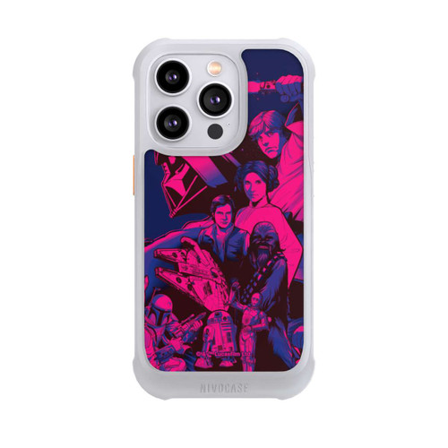 Apple iPhone 14 Pro NIVOmax StarWars Charaktere - Ultraviolet