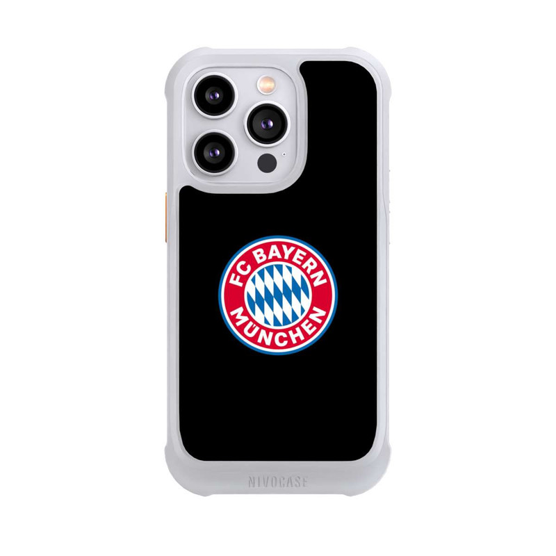 iPhone 14 Pro NIVOmax FCB Logo auf Schwarz