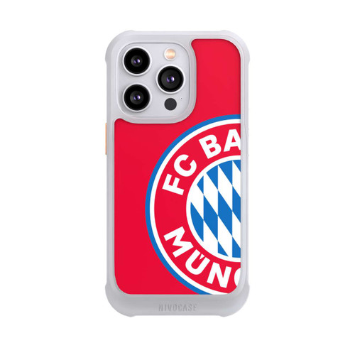 Apple iPhone 14 Pro NIVOmax Großes FCB Logo Rot