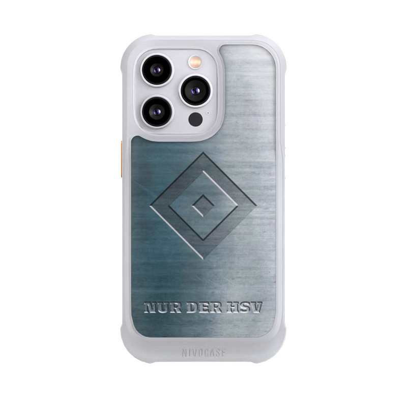 iPhone 14 Pro NIVOmax Nur der HSV Metalllook
