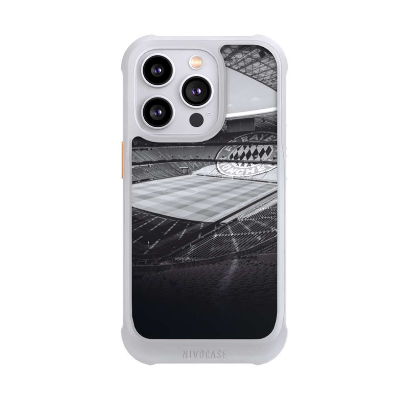 iPhone 14 Pro NIVOmax Stadion FC Bayern - Black White