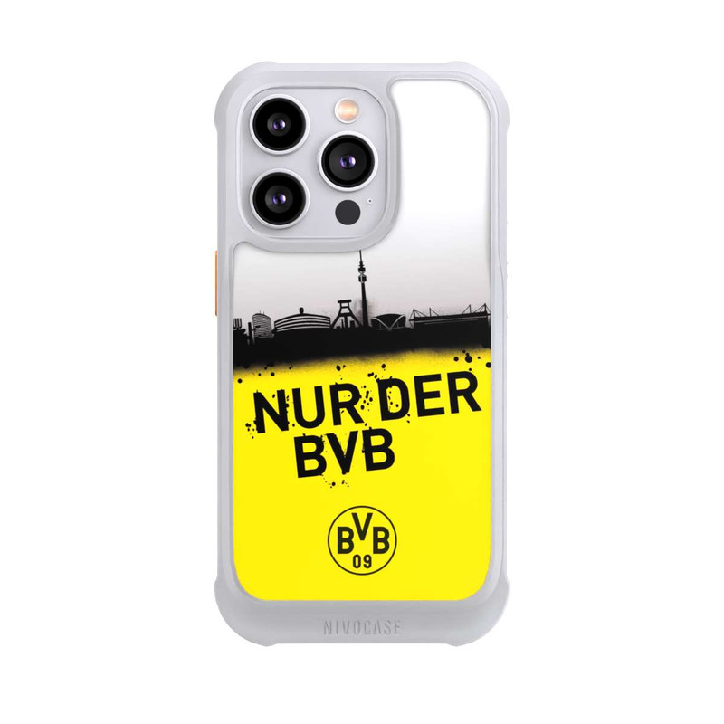 iPhone 14 Pro NIVOmax Nur der BVB - Silhouette
