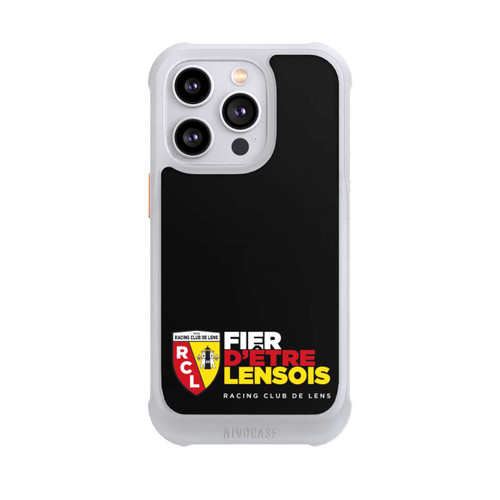 Apple iPhone 14 Pro NIVOmax RC Lens Logo Schwarz Unten