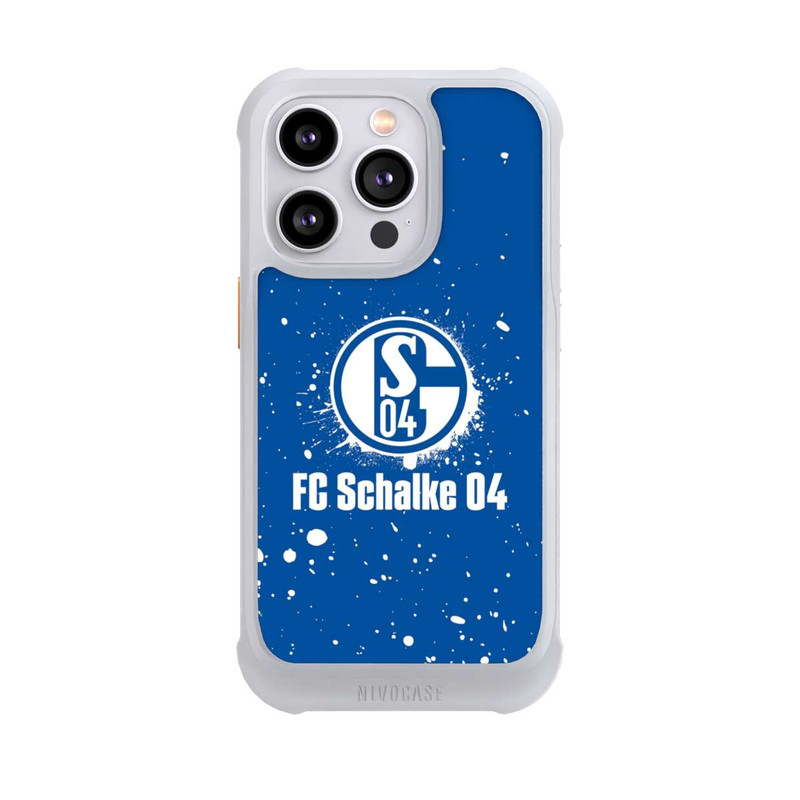 iPhone 14 Pro NIVOmax Schalke 04 - Spraylogo