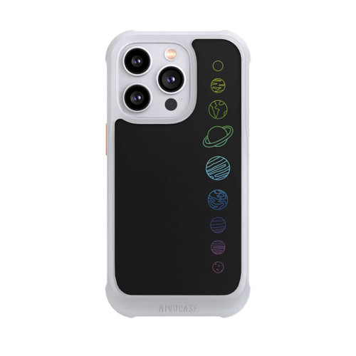 Apple iPhone 14 Pro NIVOmax Planètes colorées