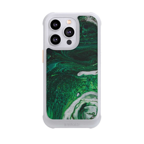 Apple iPhone 14 Pro NIVOmax Green oil texture