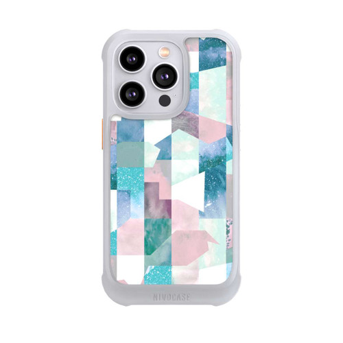 Apple iPhone 14 Pro NIVOmax Collage Textur Pastell