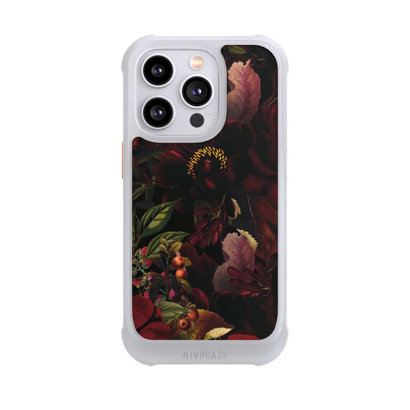 iPhone 14 Pro NIVOmax Dark Flower Meadow