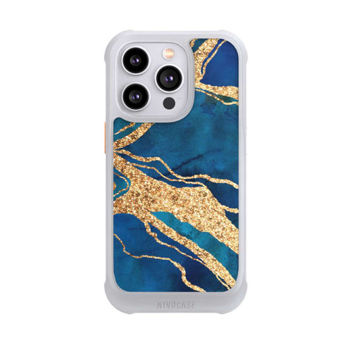 Apple iPhone 14 Pro NIVOmax Edelstein Blaugold