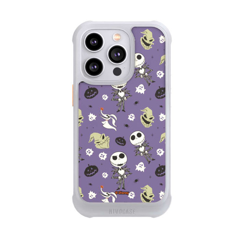 Apple iPhone 14 Pro NIVOmax Jack Purple Pattern Tim Burtons Nightmare before Christmas