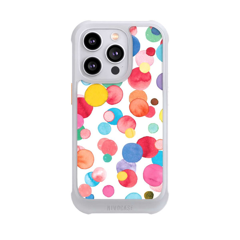 iPhone 14 Pro NIVOmax Sommertupfen Aquarell