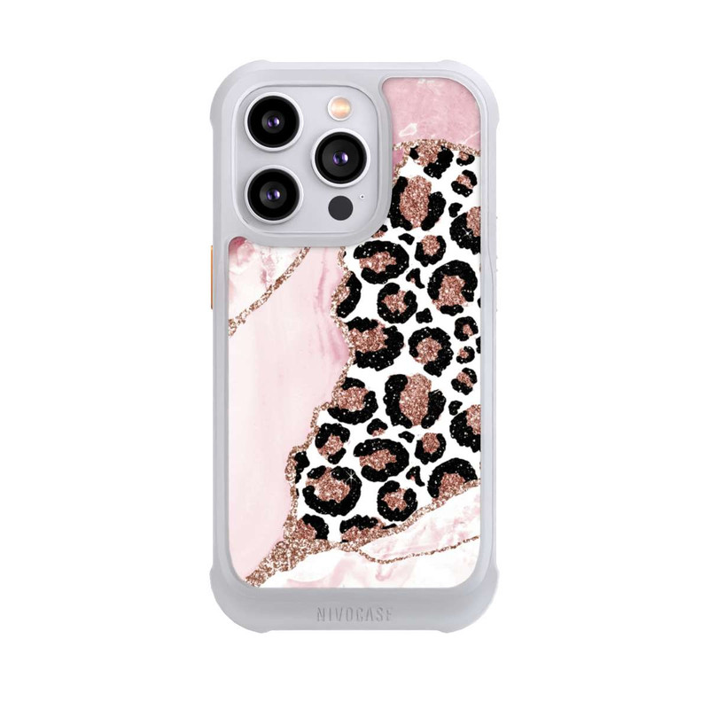 iPhone 14 Pro NIVOmax Patterns and Textures Smooth Pink