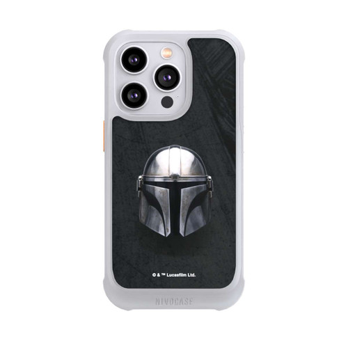 Apple iPhone 14 Pro NIVOmax Schwarzer Mandalorianer Helm