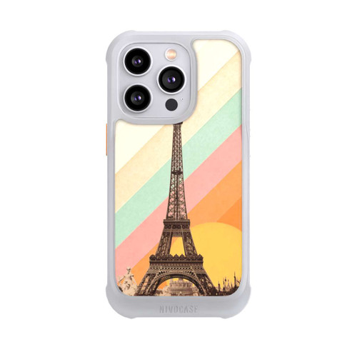 Apple iPhone 14 Pro NIVOmax Eiffelturm Regenbogen