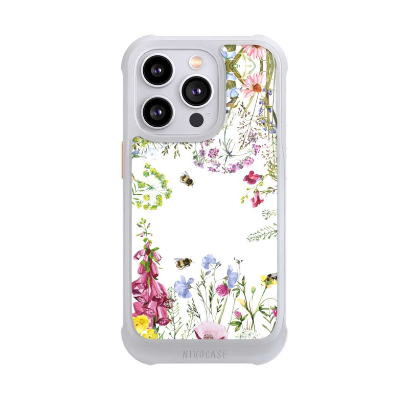 iPhone 14 Pro NIVOmax Summer Meadow Wildflowers Frame