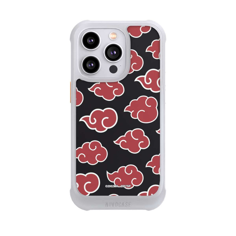 iPhone 14 Pro NIVOmax Akatsuki Pattern Black Big