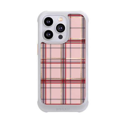 Apple iPhone 14 Pro NIVOmax TARTAN PINK