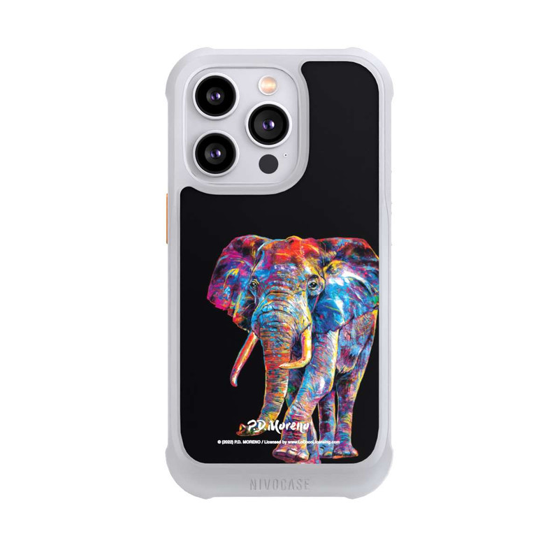 iPhone 14 Pro NIVOmax Elephant Art By P.D. Moreno