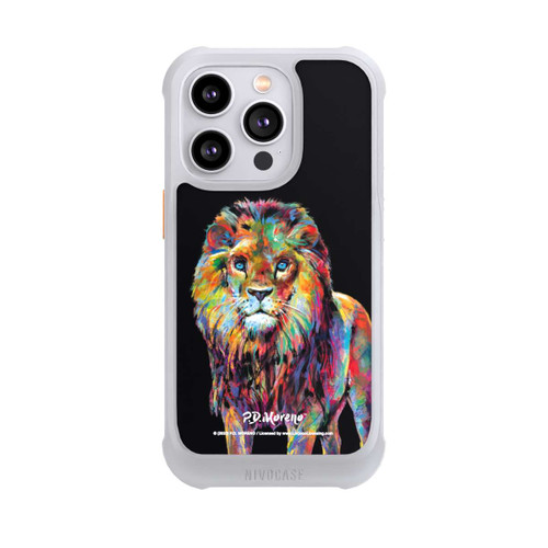 Apple iPhone 14 Pro NIVOmax Löwe Bunte Kunst von P.D. Moreno