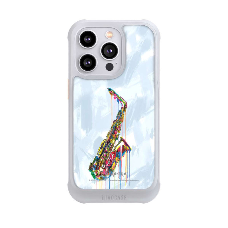 iPhone 14 Pro NIVOmax Saxophone Art By P.D. Moreno