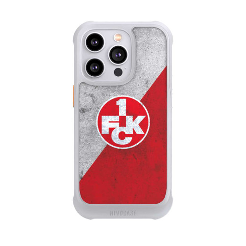 Apple iPhone 14 Pro NIVOmax 1.FC Kaiserslautern-Beton Logo red